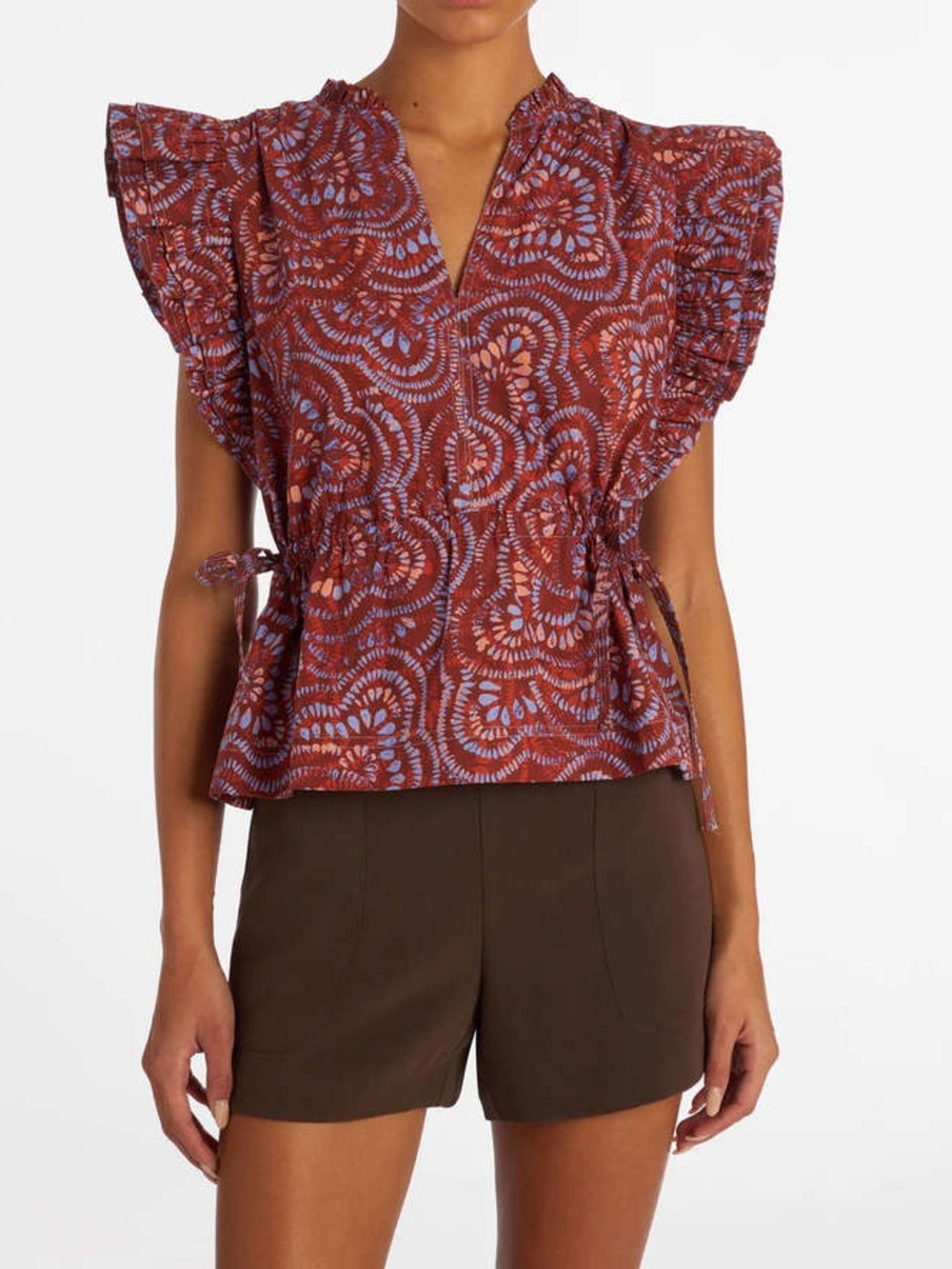 Marie Oliver Olive top size M